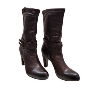 Frye Dark Brown Miranda Slouch Boots Sz. 8.5M